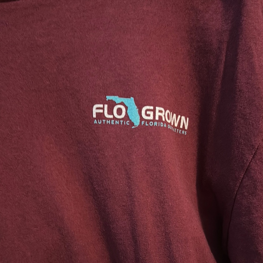 FloGrown Maroon T-Shirt